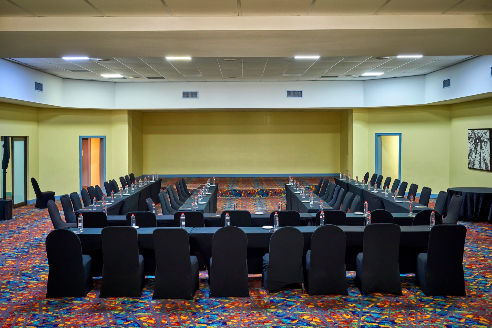 Conference room set in U-shape at Mmabatho Palms, Mahikeng
